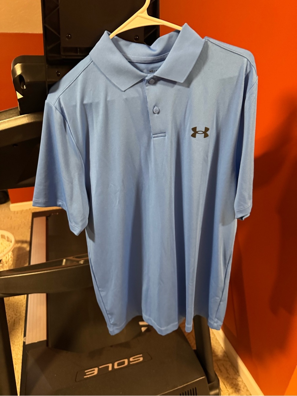 Under Armour Light Blue Performance Polo